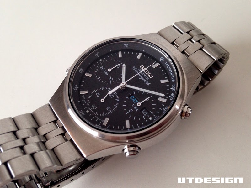 I.T.A. Calibro クロノグラフ 時計 dショッピング |セイコー ワイアード SEIKO WIRED チタン クロノ